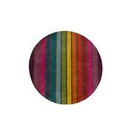 Ručně všívaný kusový koberec Illusion Candy Multi kruh 160×160 (průměr) cm - Koberec