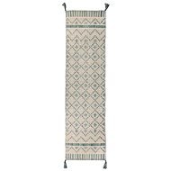 Kusový koberec Leela Ivory/Teal 60 × 200 cm - Koberec