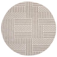 Kusový koberec Piatto Blocks Natural kruh 160×160 (průměr) cm - Koberec