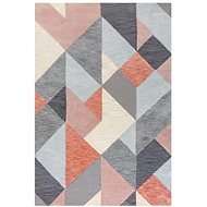 Kusový koberec Zest Icon Geometric Terracotta - Koberec