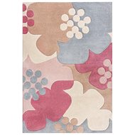 Kusový koberec Zest Retro Floral Raspberry - Koberec