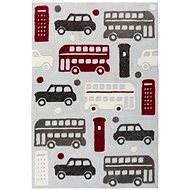 Kusový koberec Zest Kids City Buzz Grey/Multi - Koberec