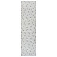 Běhoun Cook & Clean 105399 Light Grey Cream Beige 45×150 cm - Koberec
