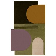 Kusový koberec Abstract Lozenge Green/Multi 150×240 cm - Koberec