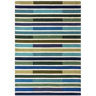 Ručne všívaný kusový koberec Illusion Piano Green/Multi 200 × 290 cm - Koberec