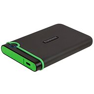 Transcend StoreJet 25M3C SLIM 4TB šedo/zelený - Externí disk