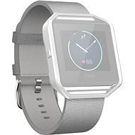 Fitbit Blaze Leather Grey Mist Small - Watch Strap