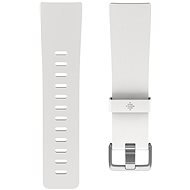 Fitbit Versa Classic Accessory Band, White, Large - Watch Strap