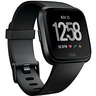 Fitbit Versa - Black / Black Aluminium - Smart Watch