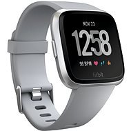 Fitbit Versa (NFC) - Grau / Silber Aluminium - Smartwatch