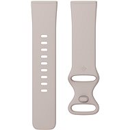 Fitbit Sense & Versa 3 Infinity Band, Lunar White, Small - Watch Strap