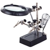 Verk 09008 Magnifier holder with third hand with LED light - Magnifying Glass