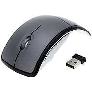 APT AK226D Wireless folding mouse grey - Mouse