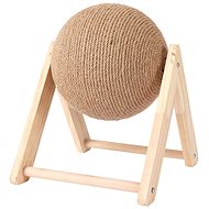 APT ZW8E ball with base beige - Cat Scratcher