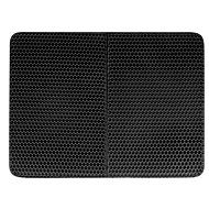 Purlov Cat litter tray 49.5 × 39.5 cm black - Litter Box Accessories