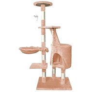 Malatec 7937 118 cm beige and white - Cat Scratcher