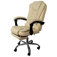 Malatec 16225 ECO leather cream - Office Armchair