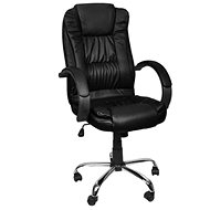 Malatec 8983 ECO leather black - Office Chair
