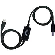 PremiumCord USB 2.0 Kabel mit Verstärker, 20 m lang - Datenkabel