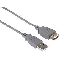 PremiumCord USB 2.0 0,5m, szürke, hosszabbító - Adatkábel
