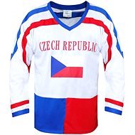 Hokejový dres ČR biely L - Dres