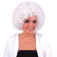 FUNNY FASHION Afro white wig - Wig