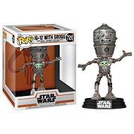Funko Pop! Star Wars The Mandalorian IG 12 with Grogu 720 - Figure