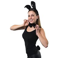 Funny Fashion Bunny set - black - Costume Accessory