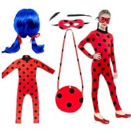 FunCo Ladybug outfit with wig and accessories S - Costume