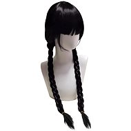 FunCo Wednesday black wig with braids 65 cm - Wig