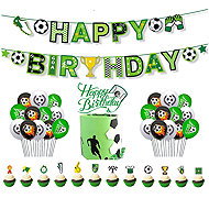 FunCo Big Birthday Set Football 53 pcs - Party Accessories