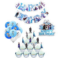 FunCo Big Frozen Birthday Set 51 pcs - Party Accessories