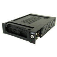 Výměnný rámeček + šuplík hliníkový hotswap s 2 větr. VP-410KP2FU-133 ATA/66/100/133 černý - -