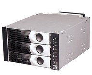 Hotswap HDD cage IcyDock MB-235-SPF černá (black), 3x SATA do 2x 5.25" pozic - -