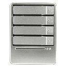  RAIDON Stardom SR5650-4S-U3D silver  - Hard Drive Enclosure
