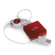 Sweex STAR US032 červený (rosy red) - USB Hub