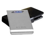 Externí box pro pevný disk 2,5" IcyBox - IB-270U-B stříbrný - -