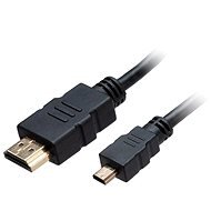 AKASA 4K HDMI – Micro HDMI kábel/AK-CBHD20-15BK - Video kábel