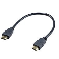 Akasa 4K@60Hz HDMI Cable, 30cm, v2.0 / AK-CBHD25-30BK - Video Cable