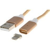 PremiumCord USB 2.0 Interconnecting Magnetic AB Micro 1m Gold - Data Cable