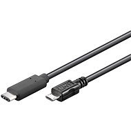 PremiumCord USB-C 3.1 (M) propojovací USB 2.0 Micro-B(M) 0.6m - Datový kabel