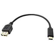 PremiumCord USB 3.1 Type-C (M) prepojovací USB 3.0 A(F) 0,2 m - Dátový kábel