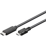 PremiumCord USB 3.1 Type-C (USB-C) (F) prepojovací USB 2.0 Micro-B (M) 0,6 m - Dátový kábel