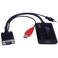 PremiumCord konvertor VGA+Audio --> HDMI - Redukce