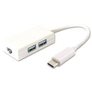 Premium Kabel USB-C 3.1 mit 3 Ports - USB Hub