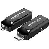 PremiumCord USB-C na HDMI extendér cez Cat5e / 6 / 6a 4K@60Hz na 60 m - Extender