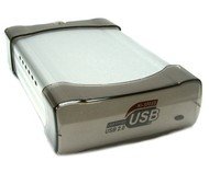 Externí box SNT-2316B2 pro 3.5" zařízení, akt. ventilátor, USB2.0, ext. napájecí zdroj 220V - Hard Drive Enclosure