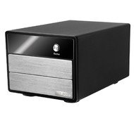 Externí box IcyBox - IB-3220STU-B, pro 2x 3.5" zařízení, JBOD, černý (black), hliníkový, USB2.0 - Hard Drive Enclosure