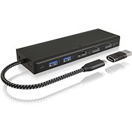 Icy Box IB-DK4080AC 9in1 USB-C/USB-A/Thunderbolt 4 with dual video output - Docking Station