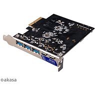 AKASA PCIe card 2xUSB 3.2 Gen 2 Type-C and 3xType-A / AK-PCCU3-09 - Expansion Card